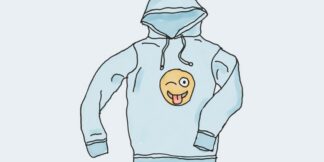 Sweat à capuche avec logo
